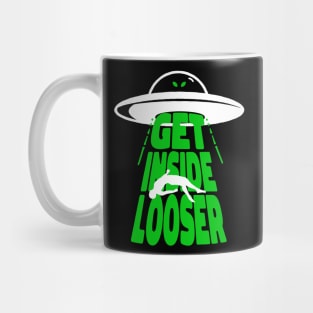 UFO space Alien Abduction Mug